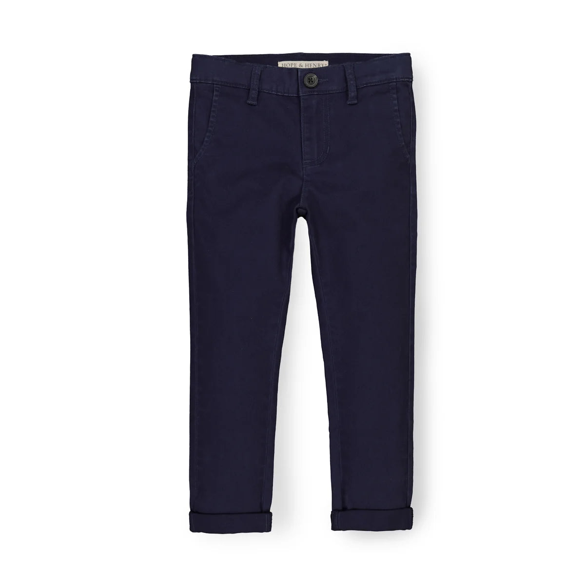 Hope & Henry Stretch Chino Navy Pants