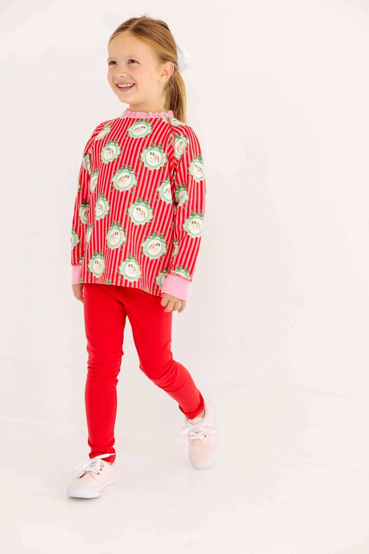 TBBC Ruffle Crewneck Distinguished Doggies