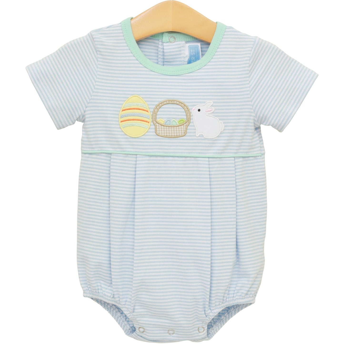 Trotter Street Bunnies and Baskets Bubble-Blue