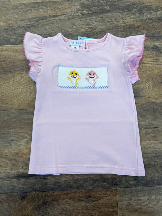 Vive La Fete Light Pink Baby Shark