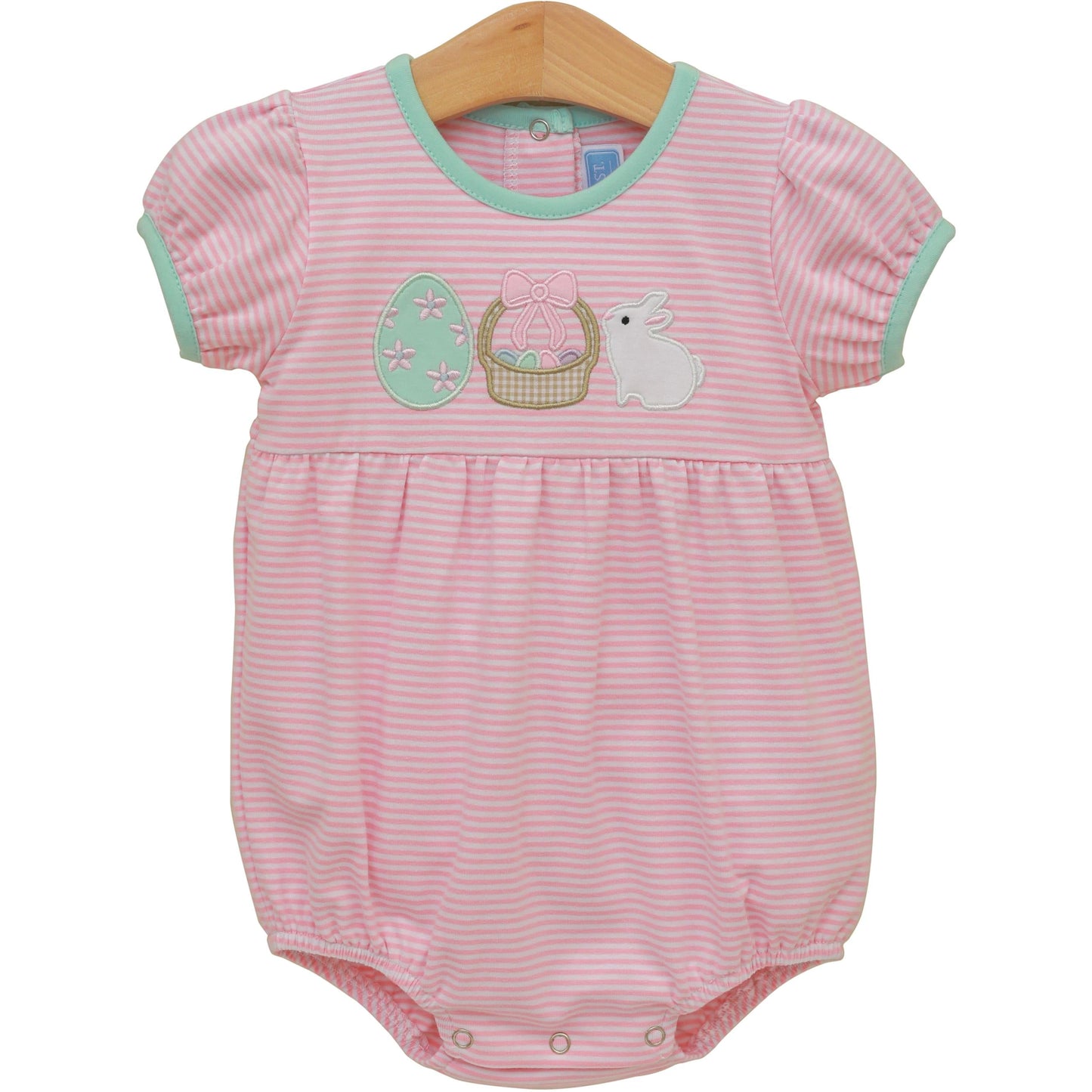 Trotter Street Bunnies and Baskets Bubble-Pink