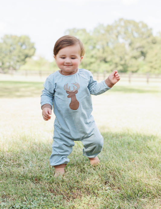 Trotter Street Deer Romper