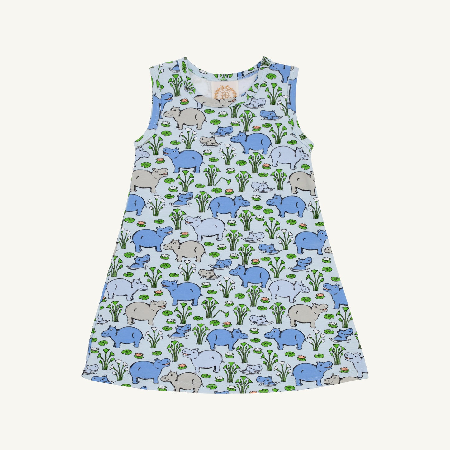 TBBC Harbour Hippo Sleeveless Polly Play Dress