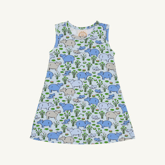 TBBC Harbour Hippo Sleeveless Polly Play Dress