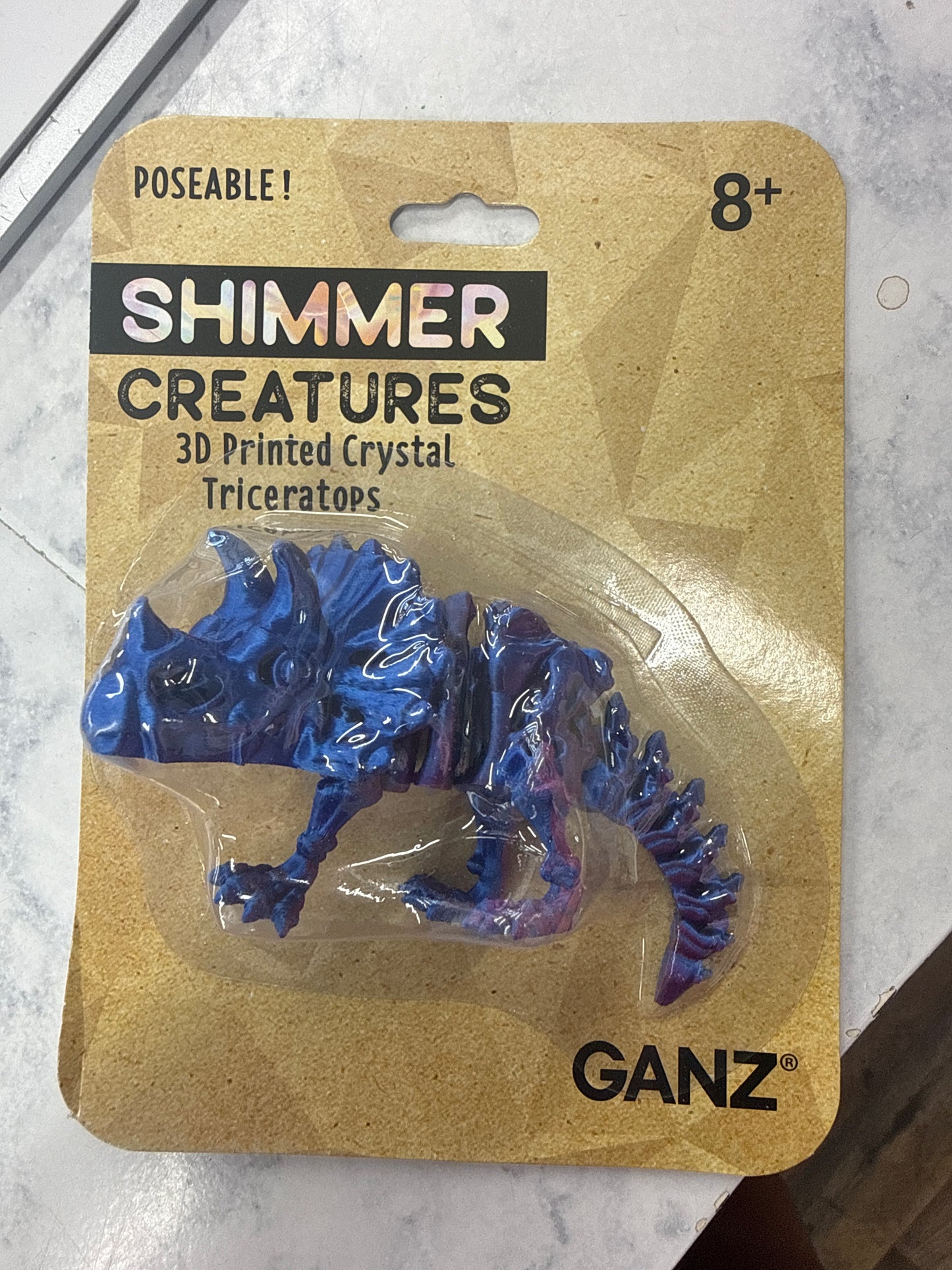 Ganz 3D Triceratops