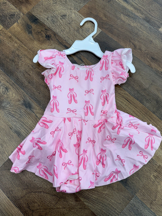 Mila and Rose Twirling Pointe Leotard