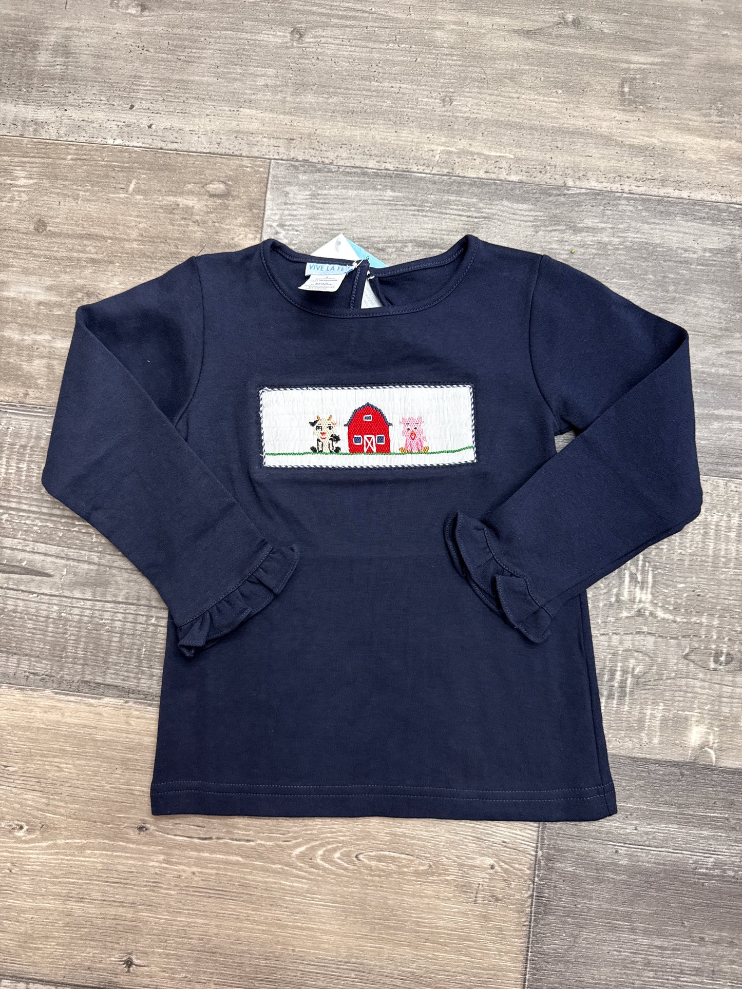 Vive La Fete Farm Smocked Ruffle