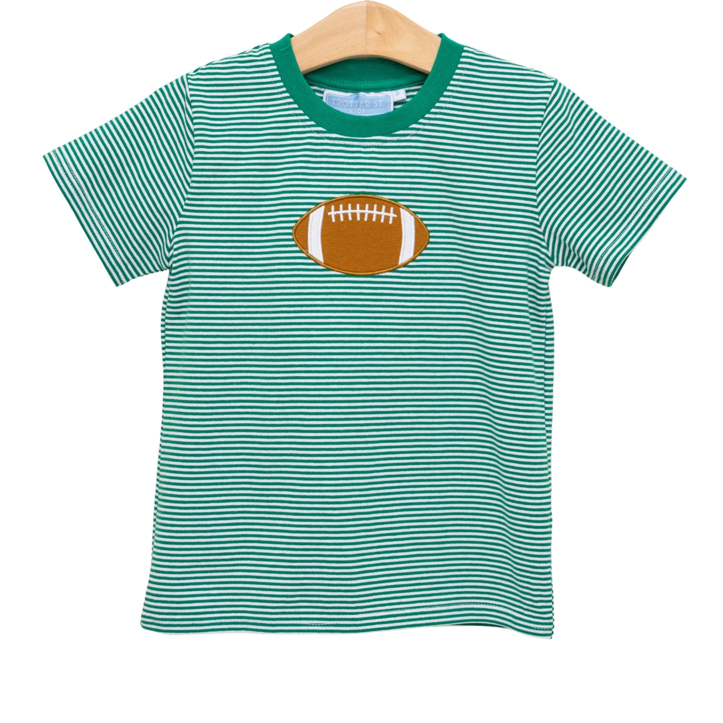 Trotter Street Green Football Shirt