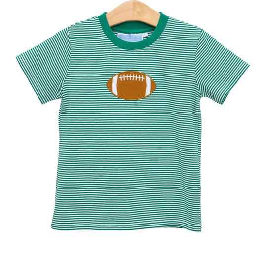 Trotter Street Green Football Shirt