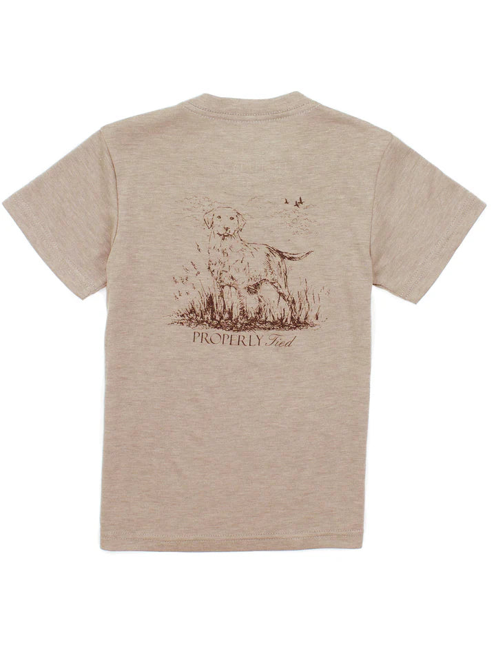 Properly Tied Labrador Sand SS Tee