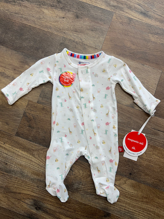 Magnetic Me Pink Little Bitty Footie