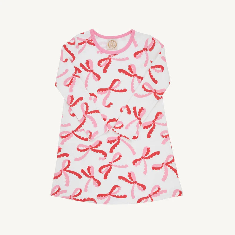 TBBC Bonnie Scot Bows Long Sleeve Polly Play