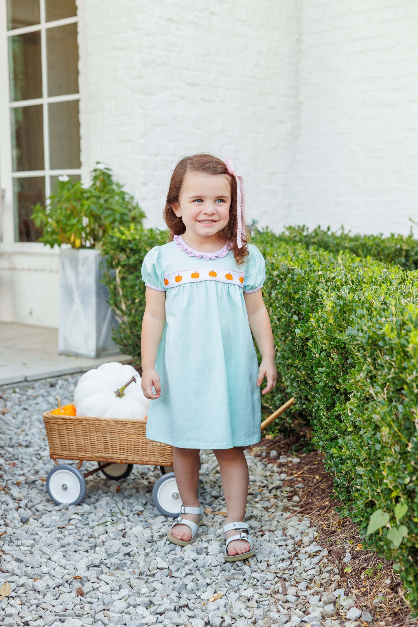 Trotter Street Pumpkin Rowe Dress