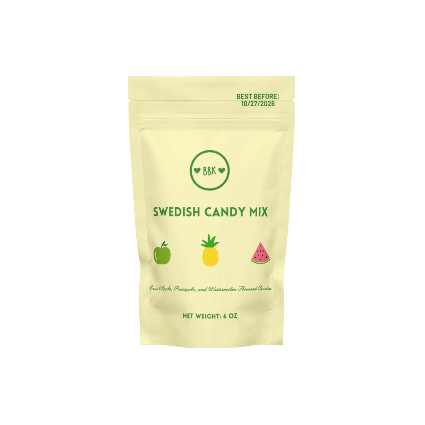 Boca Bear Swedish Candy Yellow Mix