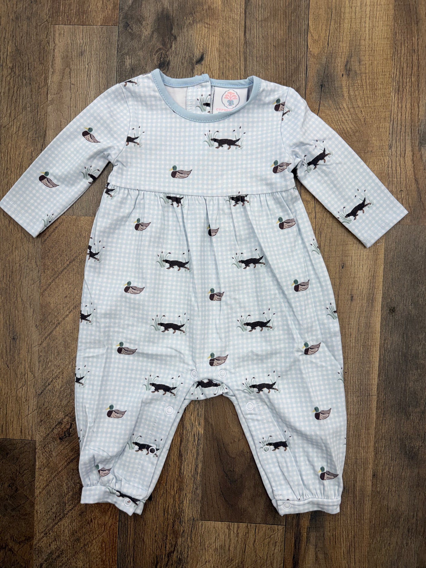 Cypress Row Field and Feather Playsuit