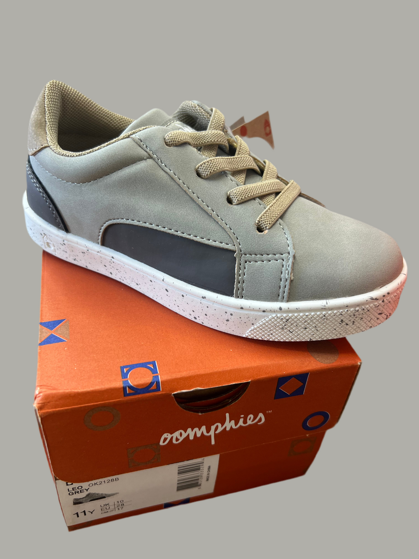 Oomphies Leo Grey Sneaker