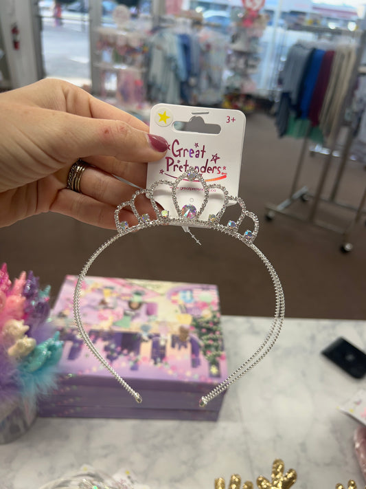 Rhinestone tiara headband
