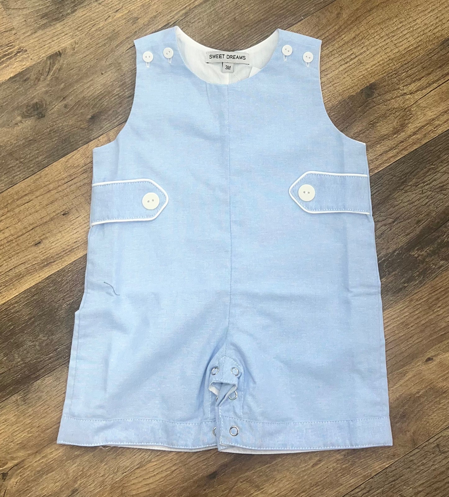 Sweet Dreams Blue Chambray Jon Jon