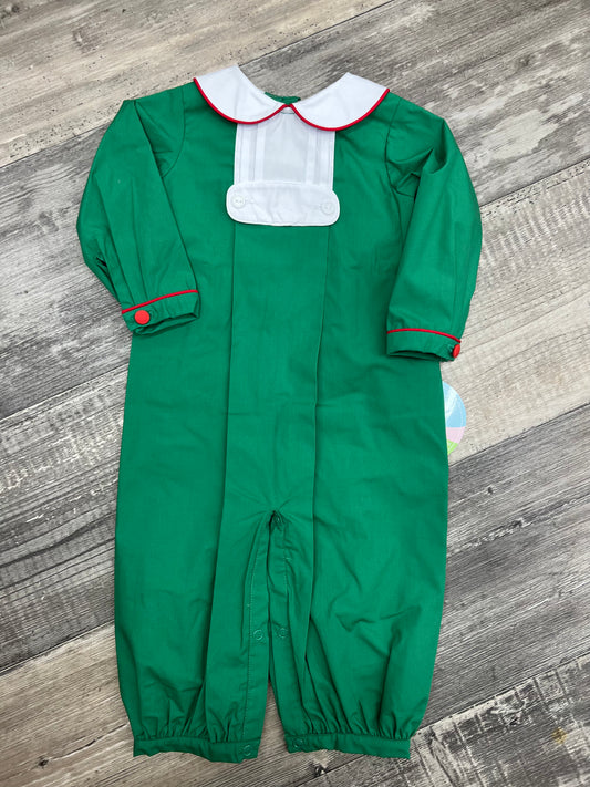Zuccini Kids Lambert Romper Kelly Green