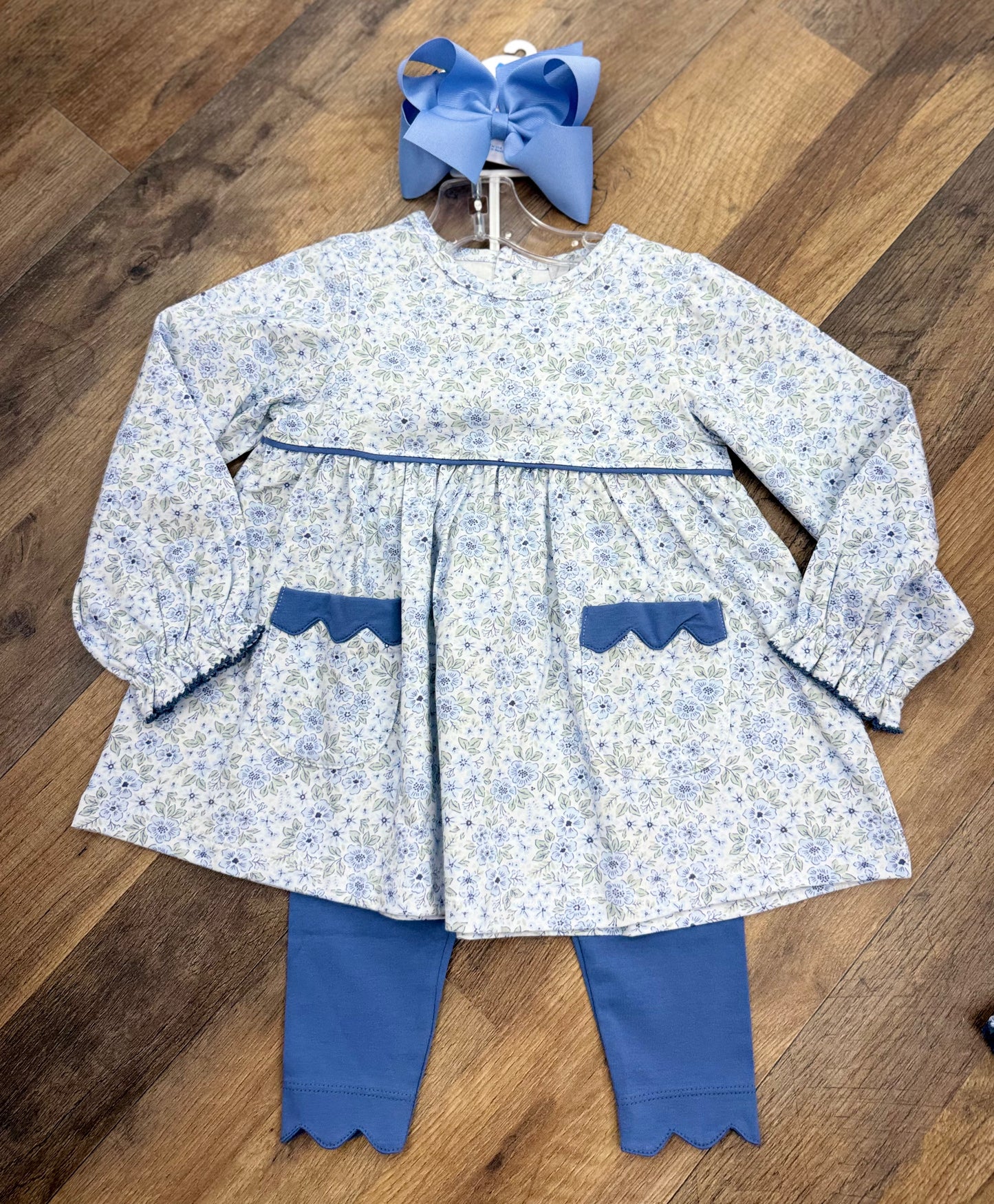 Ishtex Ditsy Flower Legging Set