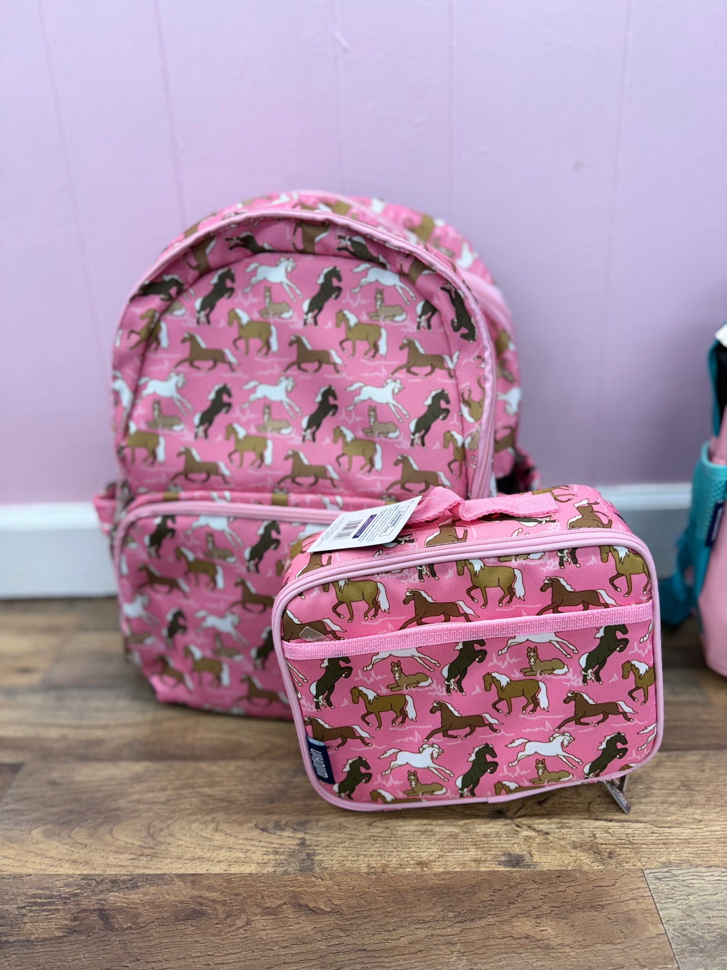 Wildkin Horses In Pink Lunch Box