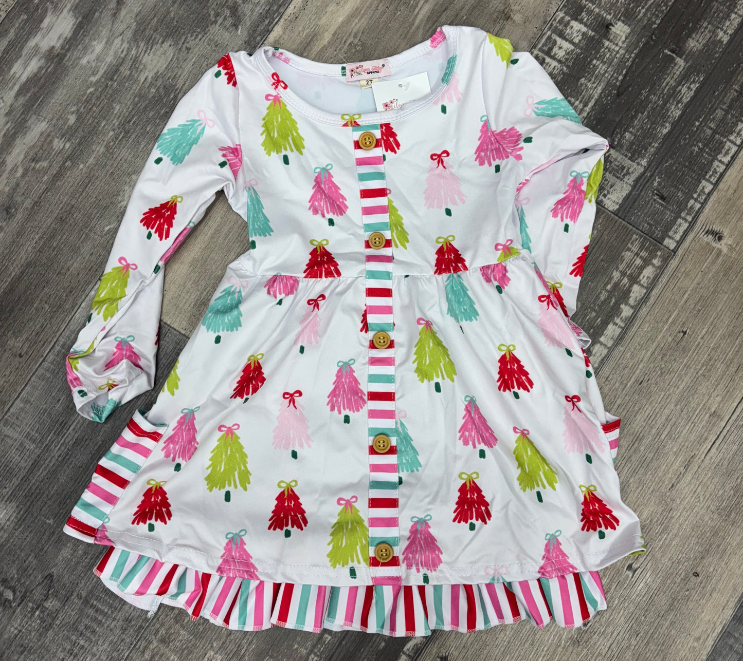 Clover Cottage Cheery Christmas Dress
