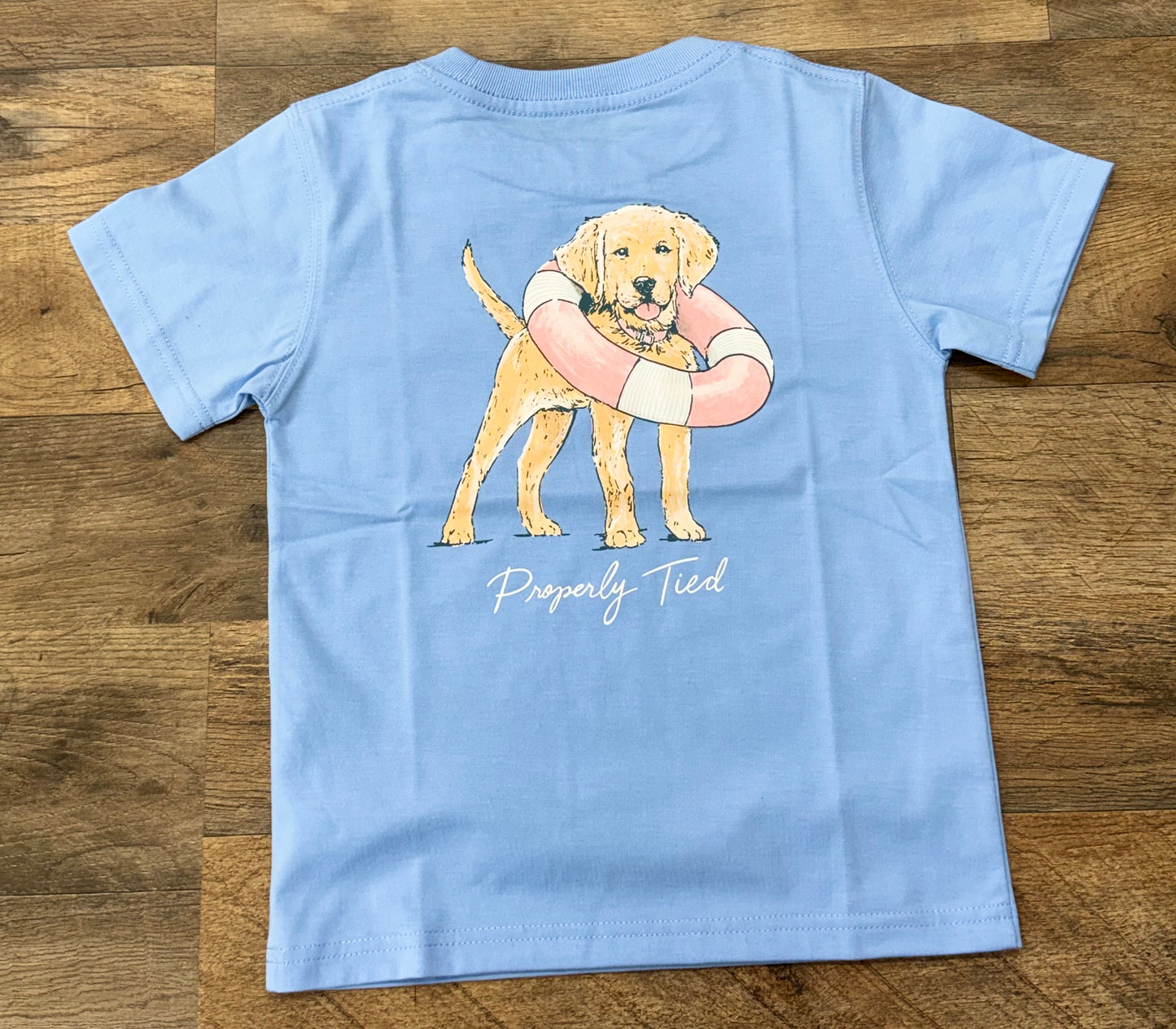 Properly Tied Girls Lifeguard Pup Tee