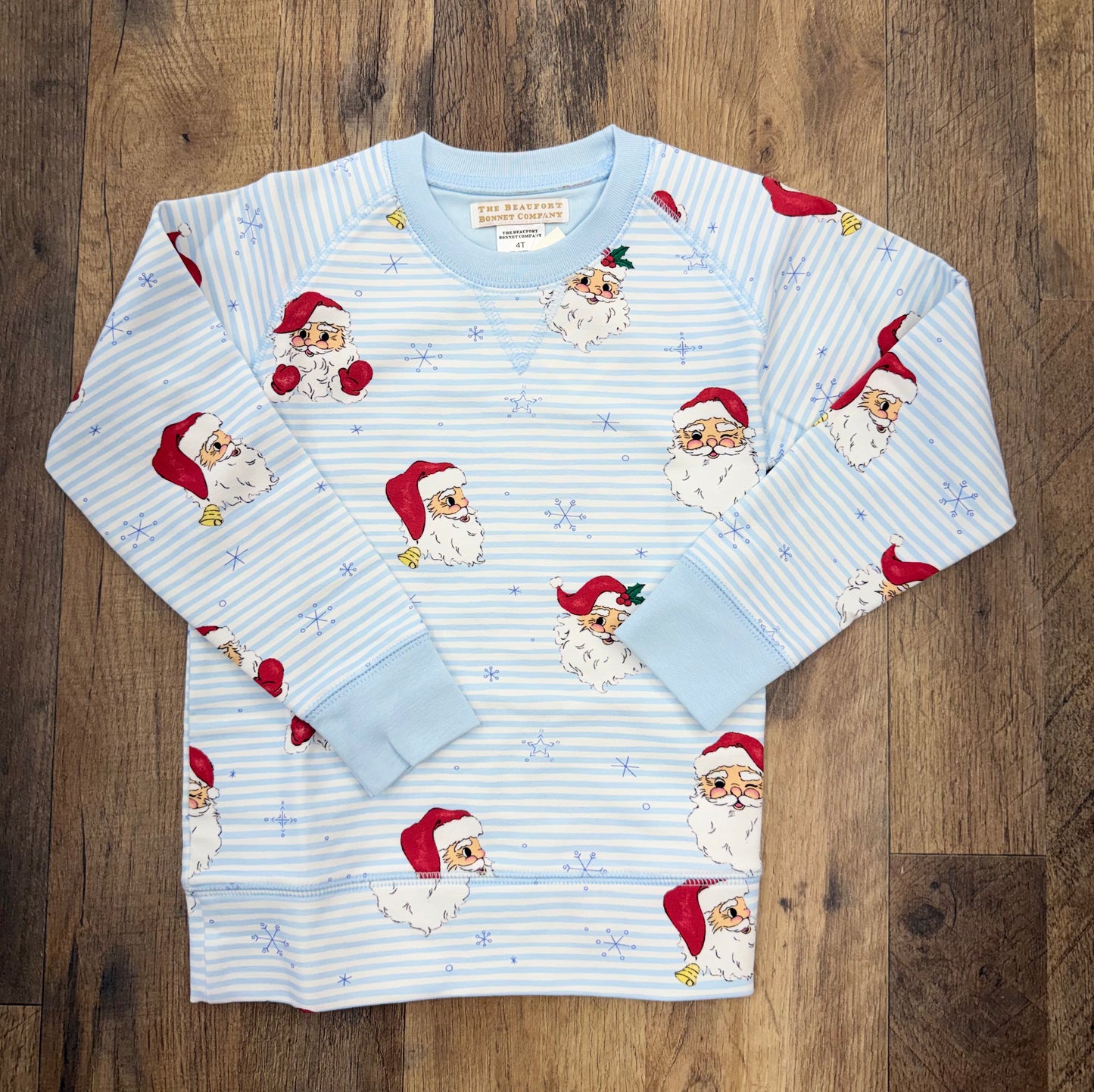 TBBC Dear Santa Cassidy Crewneck-Blue