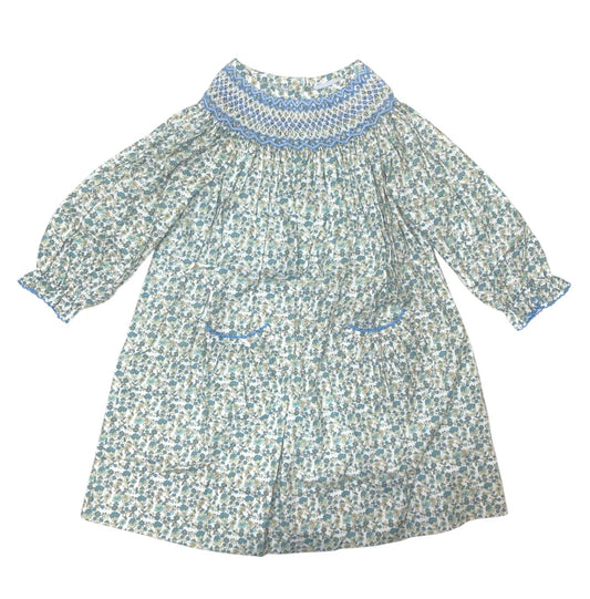 Delaney Floral Smock Bishop Dress