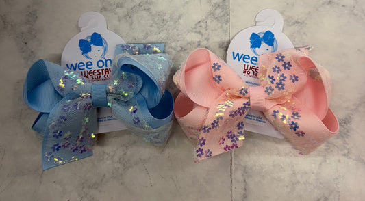 Sequin Tulle Bow
