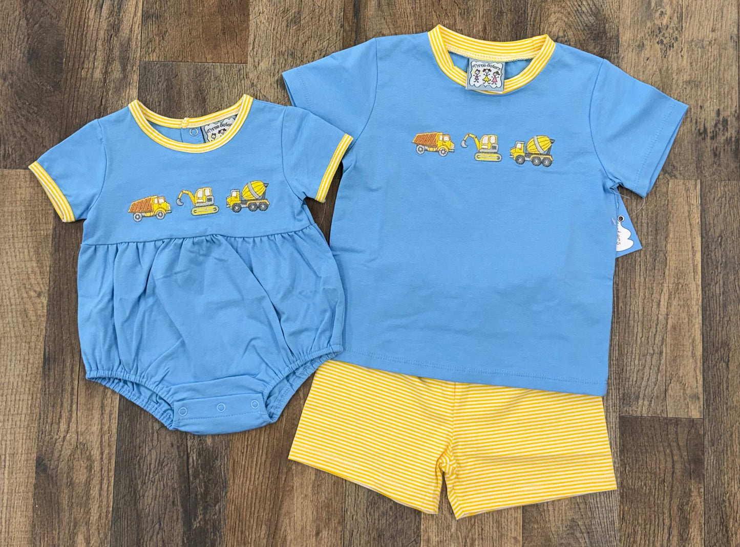 Three Sisters Construction Short Set