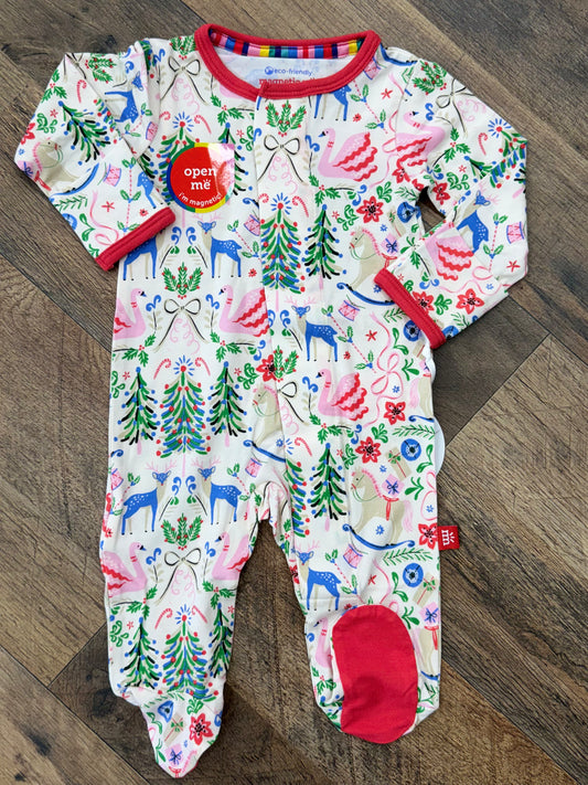 Magnetic Me Sugar Plum Dreams Footie