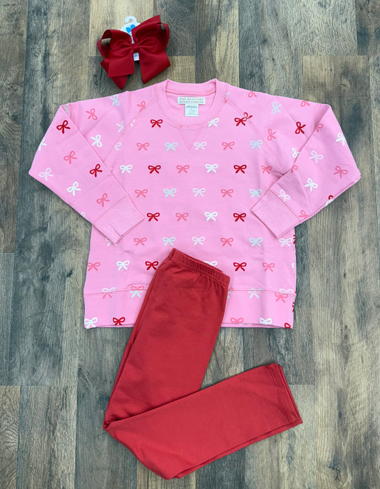 TBBC Bitsy Bows Crewneck