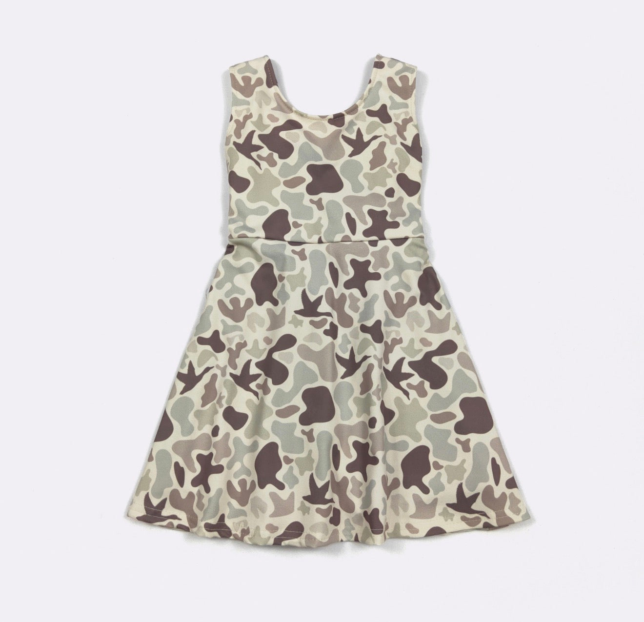 Clover Cottage Muted Camo Athletic Dress
