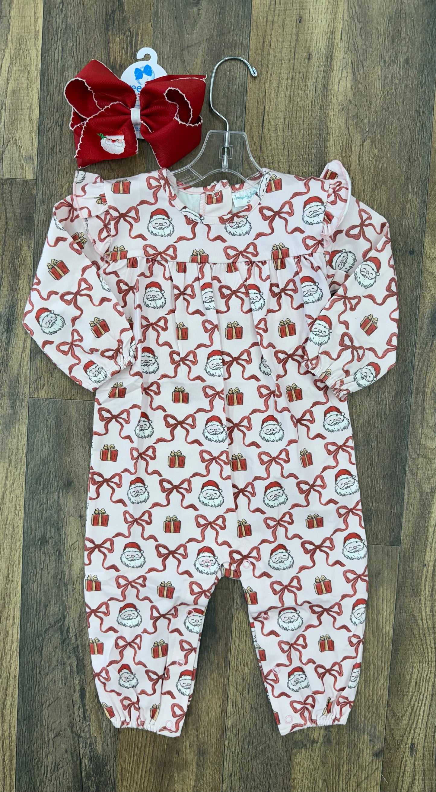 Jumping Jolly Gift Girl Romper