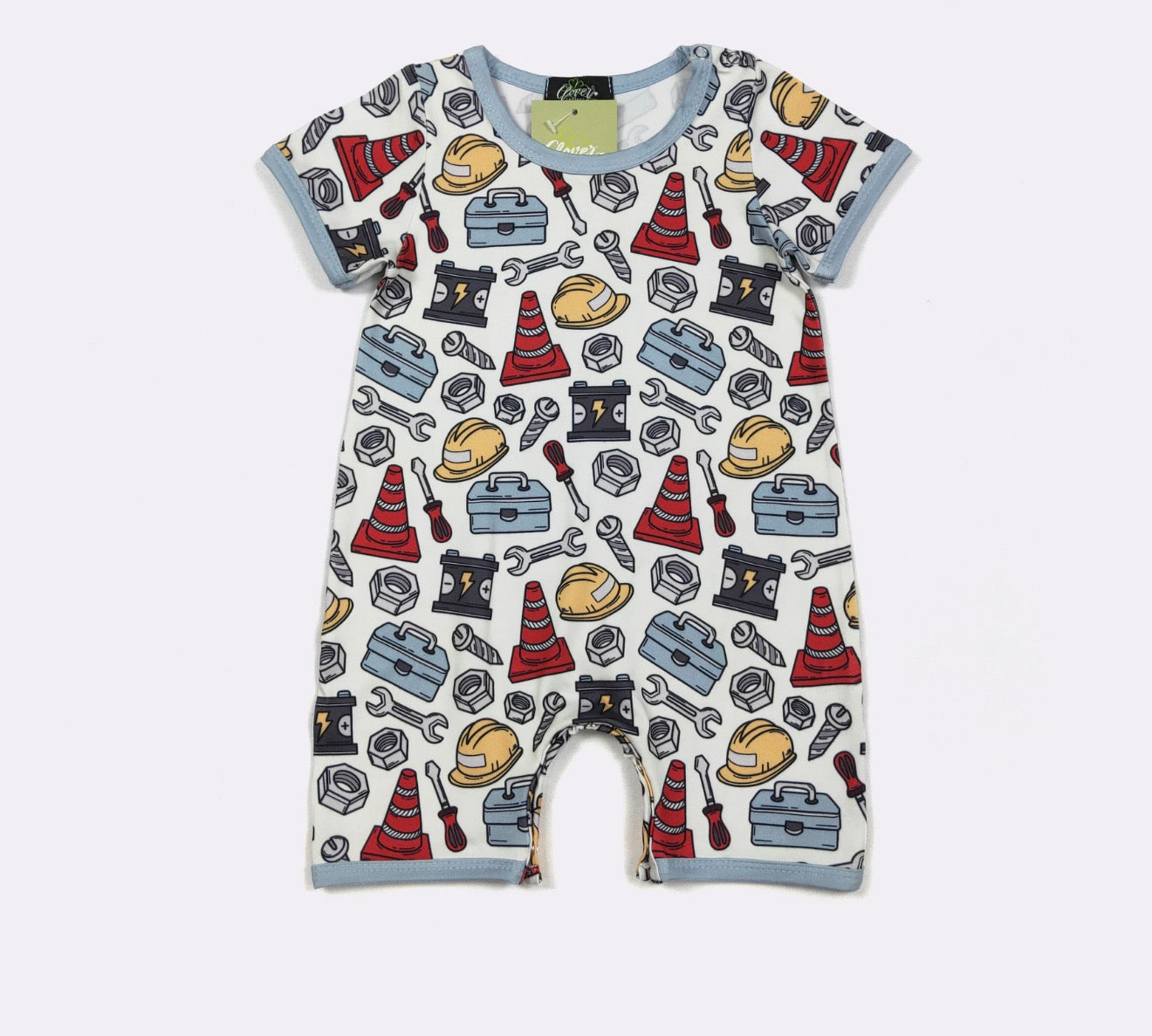 Clover Cottage Toolbox Romper