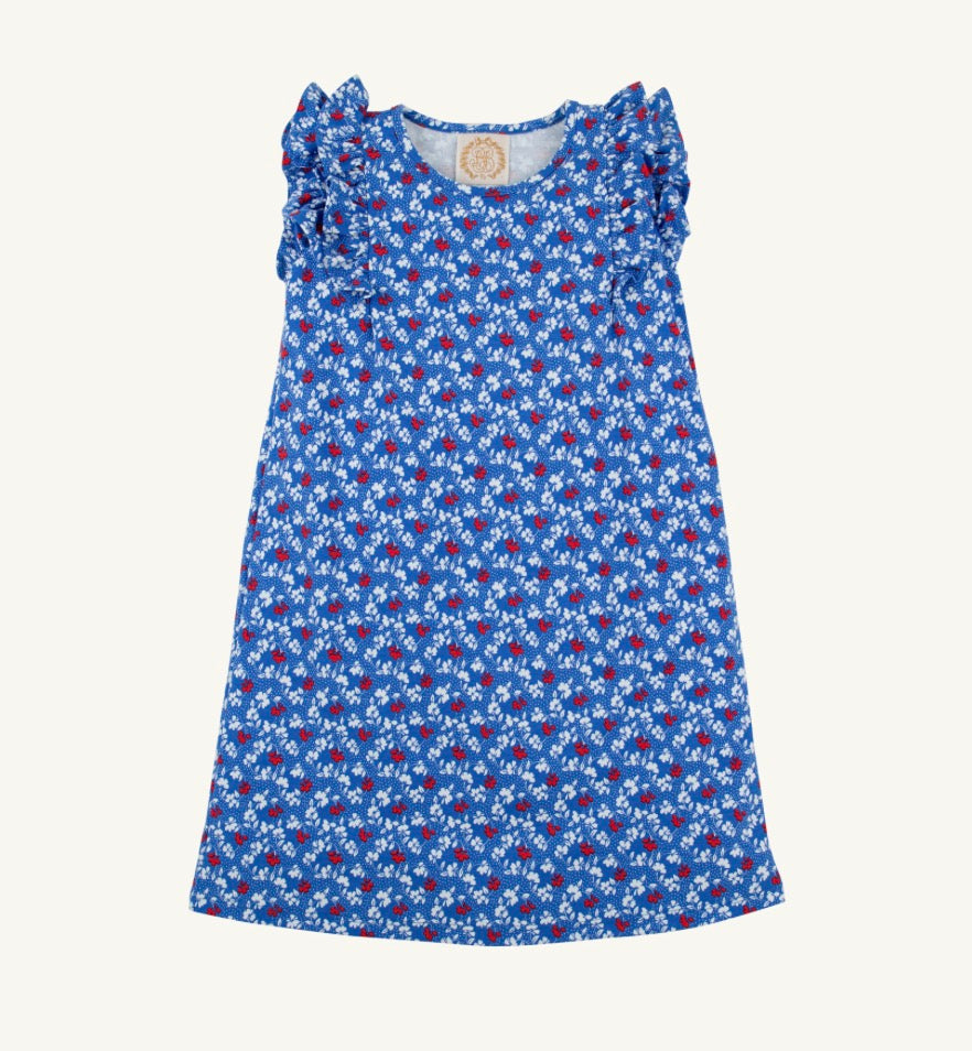 TBBC Potomac Petals Ruffle Dress