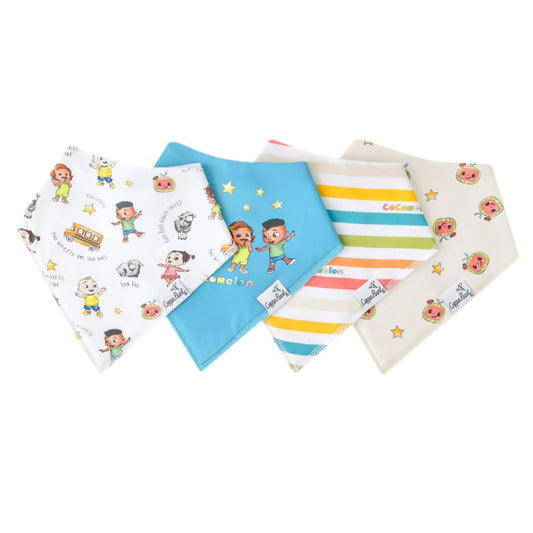 Copper Pearl Cocomelon Bibs