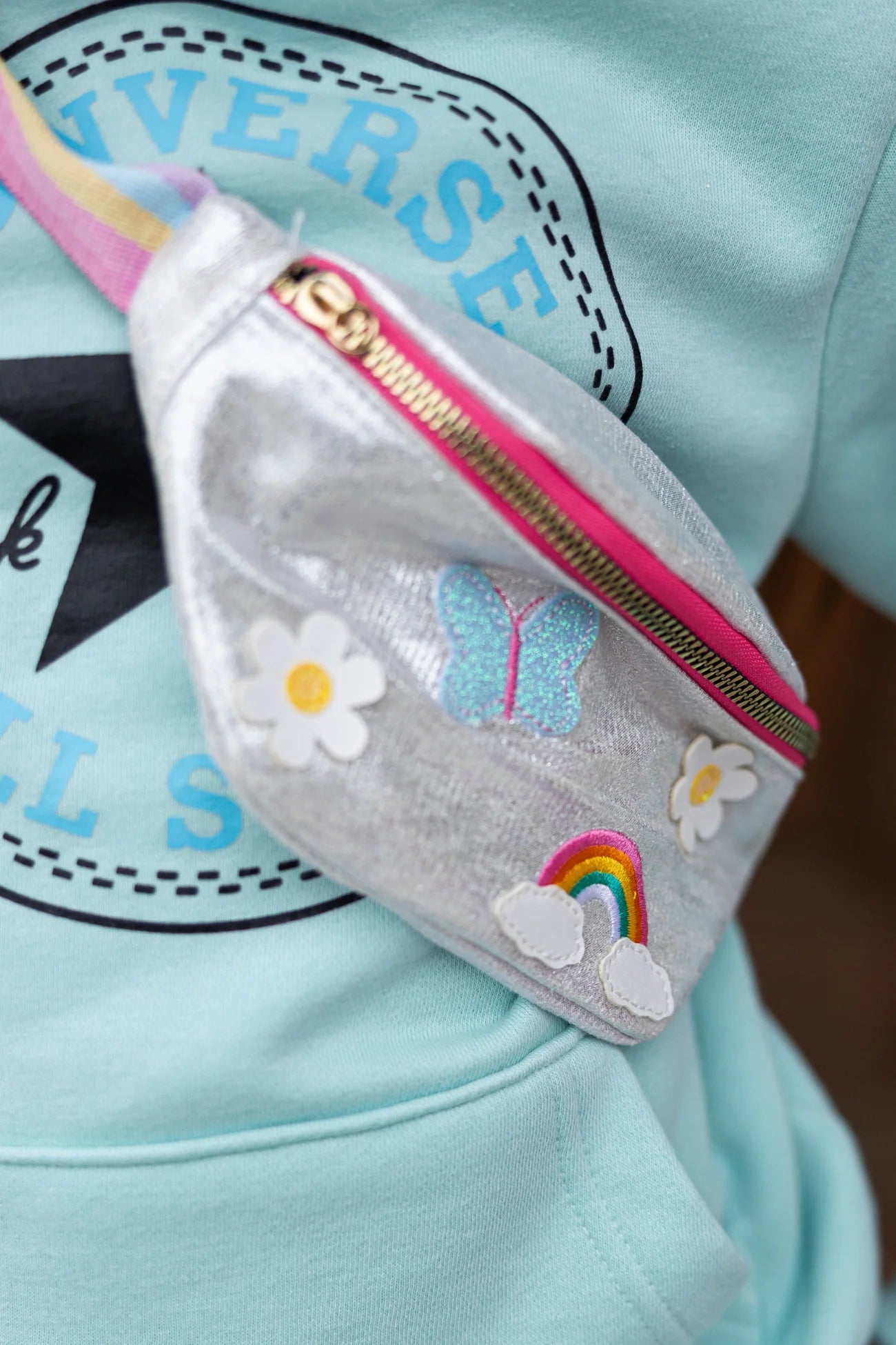 Great Pretenders Rainbows and Butterflies No Compromise Fanny Pack