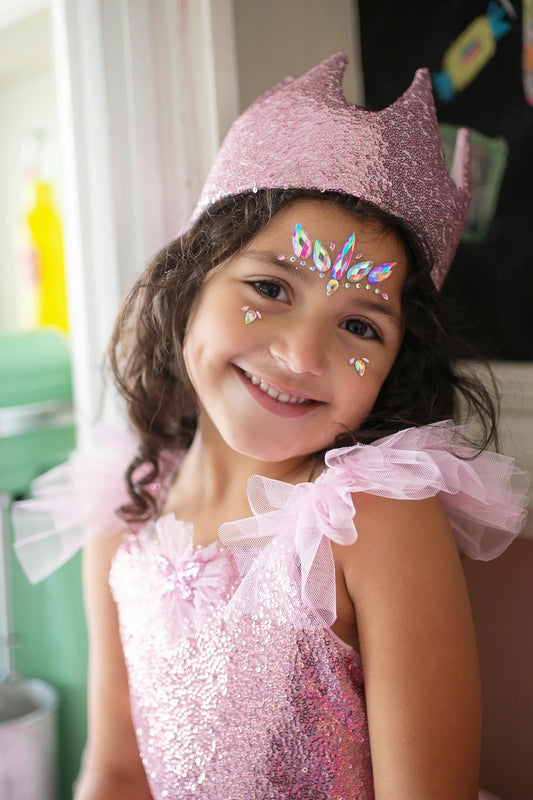 Great Pretenders Face Crystals-Pink Unicorn