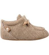 Oomphies Boy Khaki Crib Shoe