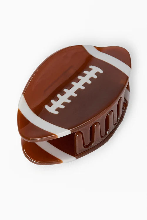 Mila and Rose Football Claw Clip