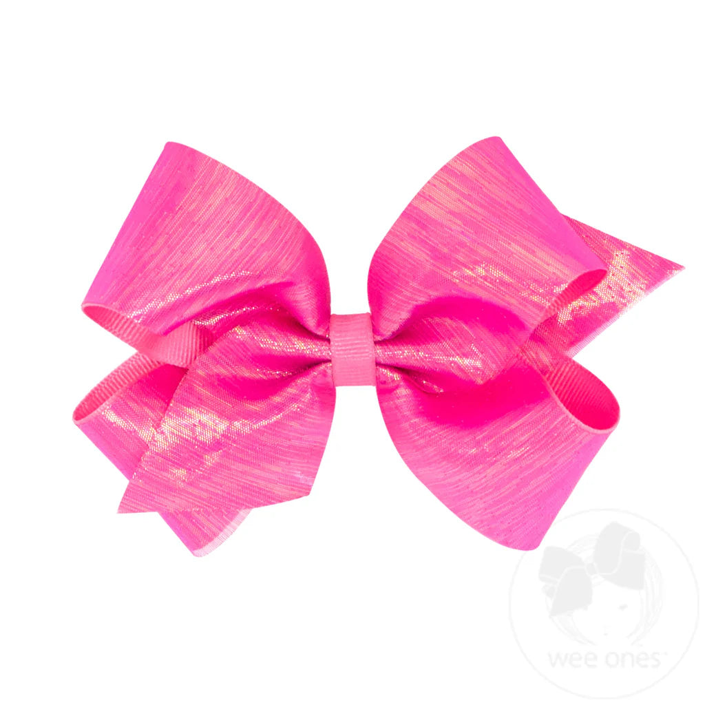 Wee Ones Sheer Overlay Bow