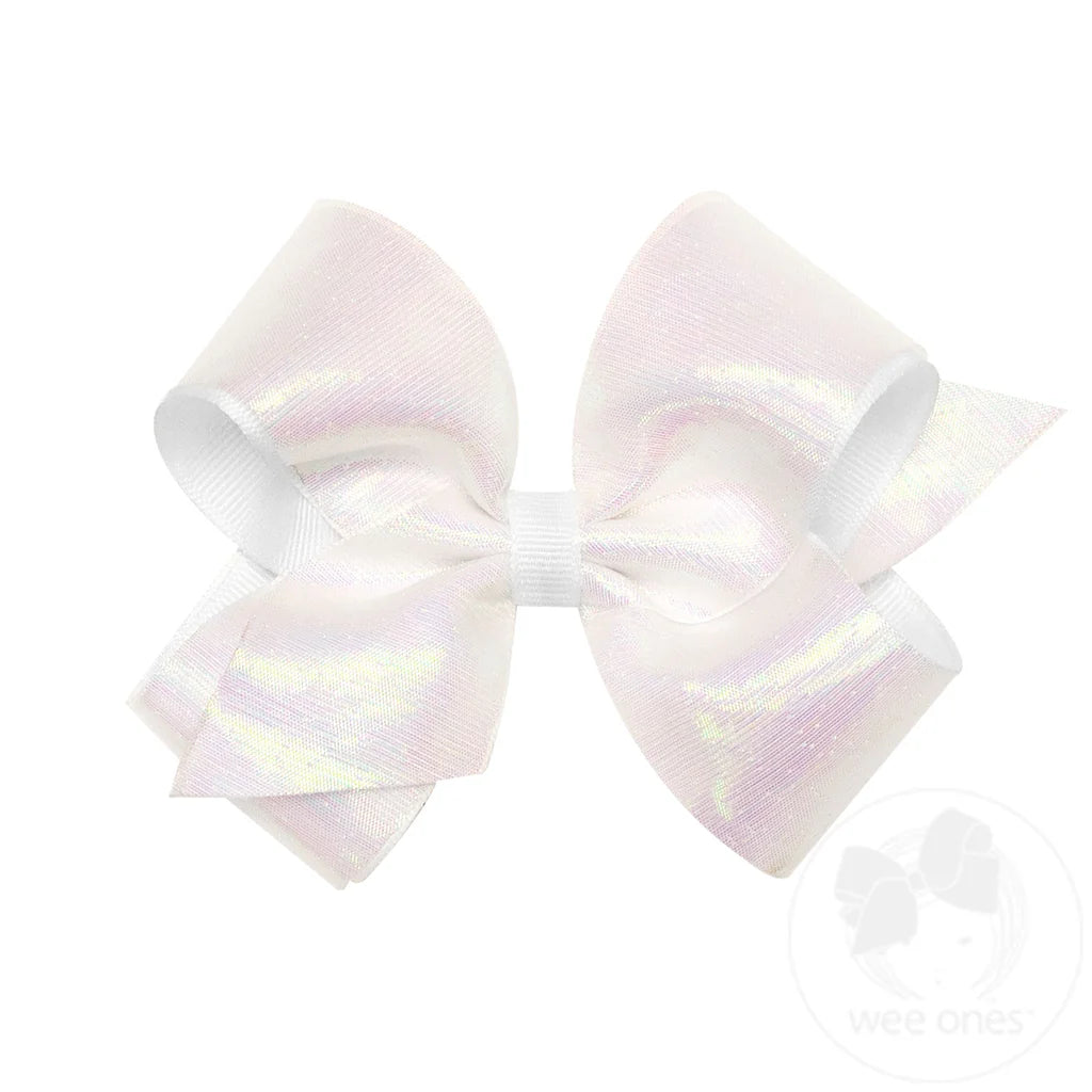 Wee Ones Sheer Overlay Bow