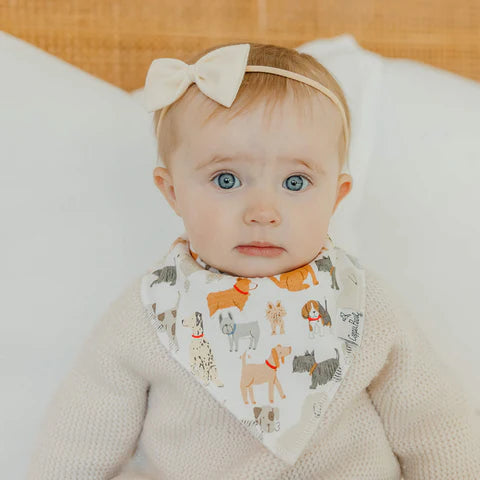 Copper Pearl Bib Set - Rufus