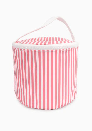 TRVL Pimlico Stripe Dusty Rose Snack Bags