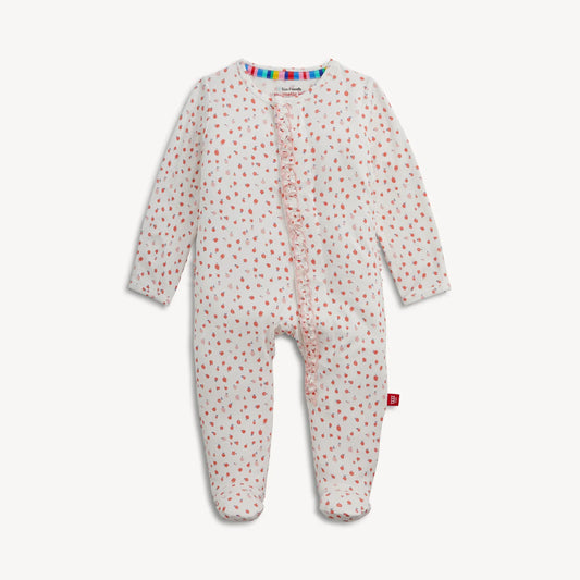 Magnetic Me Apple Blossom Ruffle Footie