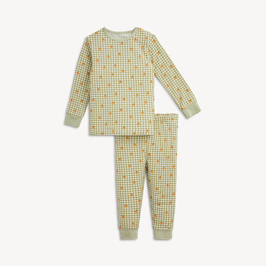 Magnetic Me Pumpkin Plaid PJ Set
