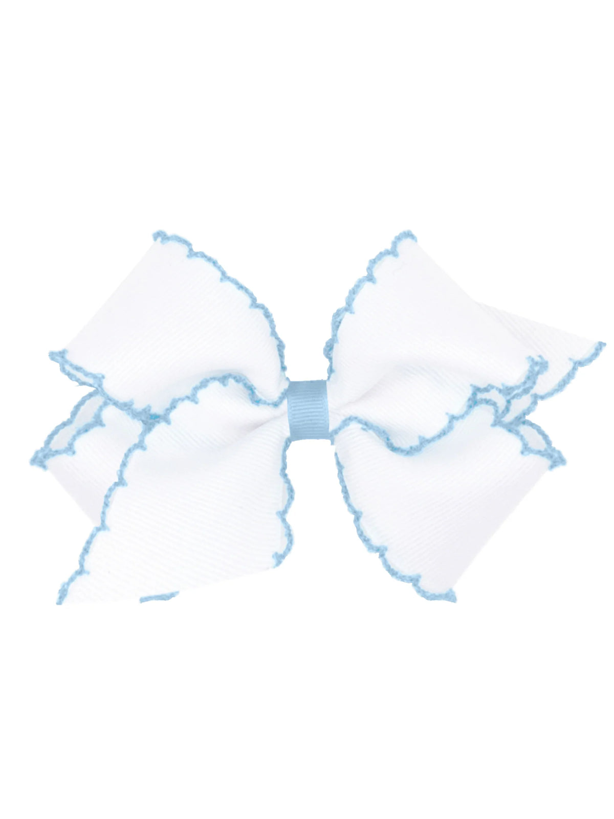 Wee Ones White With Millennium Blue Moon stitch