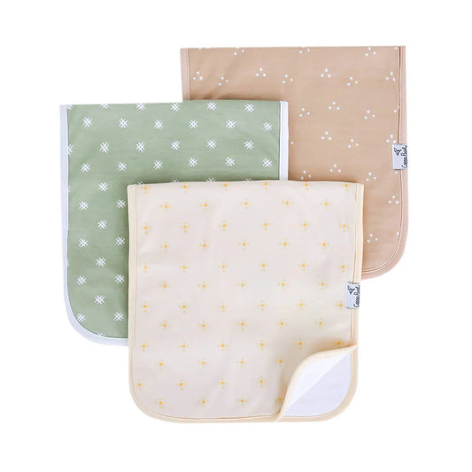 Copper Pearl Santa Fe Burp Cloths